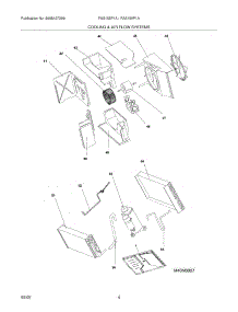 05 - Cooling & Air Flow Systems parts for Frigidaire Air Conditioner FAS156P1A1 from AppliancePartsPros.com