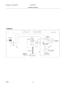 06 - Wiring Diagram parts for Frigidaire Air Conditioner FAS187P2A1 from AppliancePartsPros.com