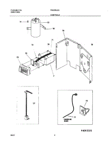 05 - Controls parts for Frigidaire Air Conditioner FAS255J2A6 from AppliancePartsPros.com