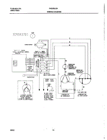 12 - Wiring Diagram parts for Frigidaire Air Conditioner FAS255J2A6 from AppliancePartsPros.com