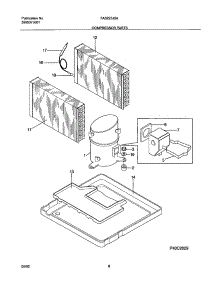 09 - Compressor Parts parts for Frigidaire Air Conditioner FAS225J2A4 from AppliancePartsPros.com