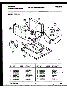 05 - System Parts parts for Frigidaire Air Conditioner FAV157S1A2 from AppliancePartsPros.com