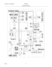 06 - Wiring Diagram parts for Frigidaire Air Conditioner FAS25EQ2A1 from AppliancePartsPros.com