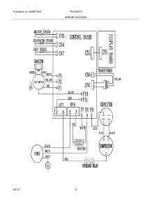 04 - Wiring Diagram parts for Frigidaire Air Conditioner FRA182MT211 from AppliancePartsPros.com