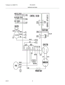04 - Wiring Diagram parts for Frigidaire Air Conditioner FRA18EMT211 from AppliancePartsPros.com