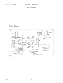 04 - Wiring Diagram parts for Frigidaire Air Conditioner FRP15ETT2A0 from AppliancePartsPros.com