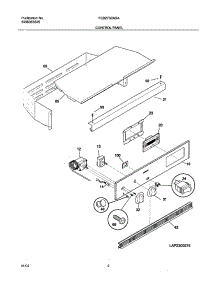 03 - Control Panel parts for Frigidaire Oven FEB27S2ASA from AppliancePartsPros.com