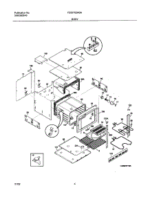 05 - Body parts for Frigidaire Oven FEB27S2ASA from AppliancePartsPros.com