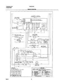 08 - Wiring Diagram parts for Frigidaire Oven FEB27S5ABB from AppliancePartsPros.com