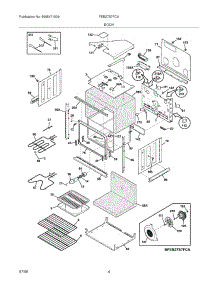 05 - Body parts for Frigidaire Oven FEB27S7FCA from AppliancePartsPros.com