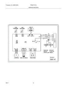 04 - Wiring Diagram parts for Frigidaire Air Conditioner FRS09PYW10 from AppliancePartsPros.com