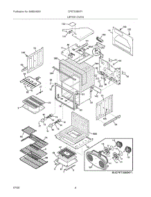 05 - Upper Oven parts for Frigidaire Oven CPET3085KF1 from AppliancePartsPros.com