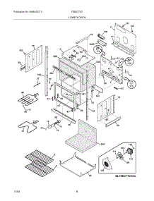 07 - Lower Oven parts for Frigidaire Oven FEB27T6DQA from AppliancePartsPros.com