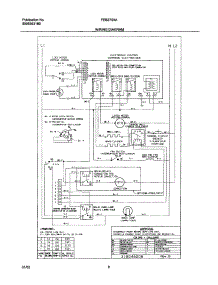 08 - Wiring Diagram parts for Frigidaire Oven FEB27S5ABA from AppliancePartsPros.com
