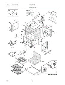 05 - Upper Oven parts for Frigidaire Oven FEB27T6FCA from AppliancePartsPros.com