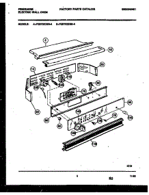 04 - Control Panel parts for Frigidaire Oven FEB702CBSA from AppliancePartsPros.com