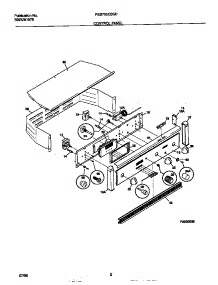 02 - Control Panel parts for Frigidaire Oven FEB755CBSD from AppliancePartsPros.com
