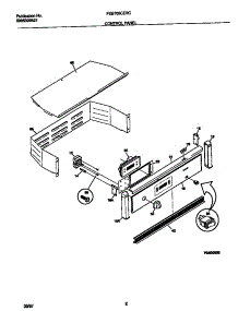 02 - Control Panel parts for Frigidaire Oven FEB703CEBC from AppliancePartsPros.com