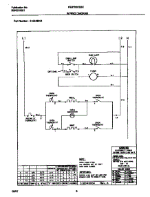05 - Wiring Diagram parts for Frigidaire Oven FEB703CEBC from AppliancePartsPros.com