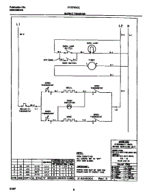 05 - Wiring Diagram parts for Frigidaire Oven FEB703CEBB from AppliancePartsPros.com