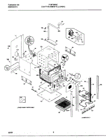 06 - Cavity Lower parts for Frigidaire Oven FEB798WCCE from AppliancePartsPros.com