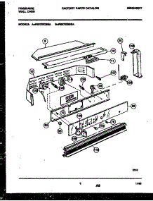 06 - Control Panel parts for Frigidaire Oven FEB755BBBA from AppliancePartsPros.com