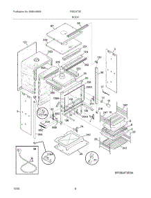 07 - Body parts for Frigidaire Oven FGB24T3EBA from AppliancePartsPros.com