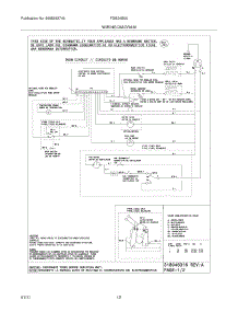 10 - Wiring Diagram parts for Frigidaire Oven FEGB24S5ASE from AppliancePartsPros.com