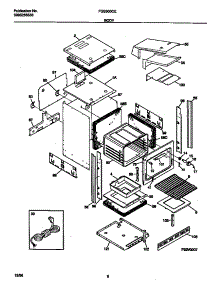 04 - Body parts for Frigidaire Oven FGB500CESA from AppliancePartsPros.com