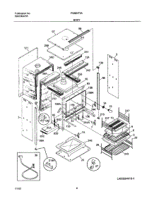 07 - Body parts for Frigidaire Oven FGB24T3ABA from AppliancePartsPros.com