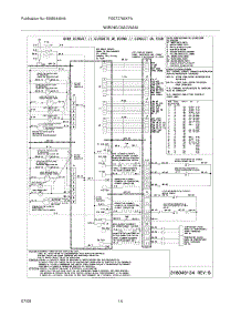 10 - Wiring Diagram parts for Frigidaire Oven FGET2765KFA from AppliancePartsPros.com