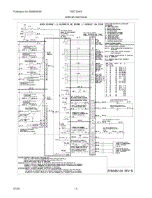10 - Wiring Diagram parts for Frigidaire Oven FGET3045KBA from AppliancePartsPros.com
