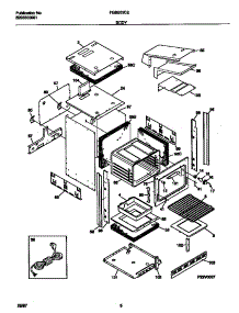 04 - Body parts for Frigidaire Oven FGB500CEBC from AppliancePartsPros.com