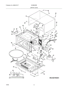 05 - Upper Oven parts for Frigidaire Oven GLEB30M9EQA from AppliancePartsPros.com