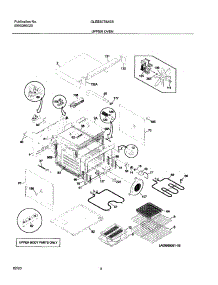 05 - Upper Oven parts for Frigidaire Oven GLEB30T8ASB from AppliancePartsPros.com