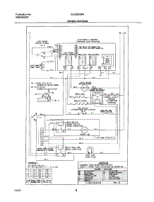 08 - Wiring Diagram parts for Frigidaire Oven GLEB30S8AQA from AppliancePartsPros.com