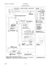 10 - Wiring Diagram parts for Frigidaire Oven PLEB27M9ECA from AppliancePartsPros.com