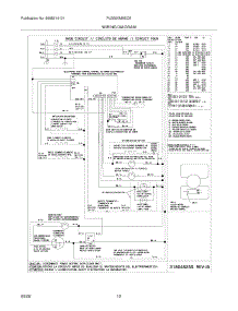 12 - Wiring Diagram parts for Frigidaire Oven PLEB30M9ECE from AppliancePartsPros.com