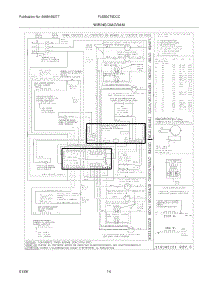 10 - Wiring Diagram parts for Frigidaire Oven PLEB30T9DCC from AppliancePartsPros.com