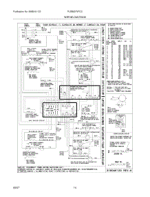 10 - Wiring Diagram parts for Frigidaire Oven PLEB30T9FCC from AppliancePartsPros.com