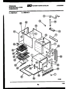 03 - Lower Body Parts parts for Frigidaire Oven REM77BLB1 from AppliancePartsPros.com