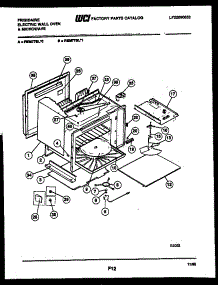 08 - Upper Body Parts parts for Frigidaire Oven REM77BLB1 from AppliancePartsPros.com