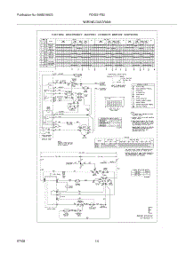 14 - Wiring Diagram parts for Frigidaire Washer Dryer Combo FGX831FS2 from AppliancePartsPros.com