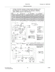 15 - Wiring Diagram parts for Frigidaire Washer Dryer Combo FGX831FS2 from AppliancePartsPros.com