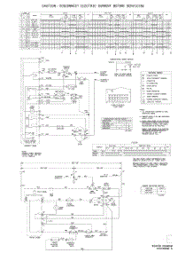 14 - Wiring Diagram parts for Frigidaire Washer Dryer Combo FEX831CS0 from AppliancePartsPros.com