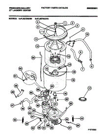 06 - Washer Motor, Tub, Hoses parts for Frigidaire Washer Dryer Combo FLSE72GCT0 from AppliancePartsPros.com