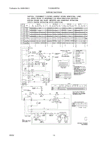 14 - Wiring Diagram parts for Frigidaire Washer Dryer Combo FLSG62MRFS4 from AppliancePartsPros.com