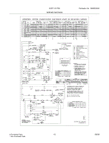 15 - Wiring Diagram parts for Frigidaire Washer Dryer Combo GCET1031FS2 from AppliancePartsPros.com