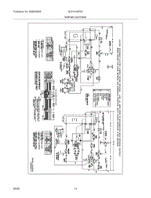 14 - Wiring Diagram parts for Frigidaire Washer Dryer Combo GLEH1642FS4 from AppliancePartsPros.com