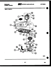 06 - Washer Drive System And Pump parts for Frigidaire Washer Dryer Combo LC248FL0 from AppliancePartsPros.com